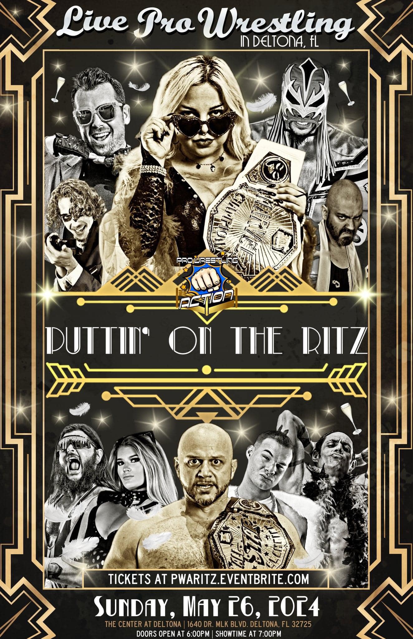 Pro Wrestling Action – Heroes to Cheer! Villains to Jeer!